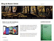 Tablet Screenshot of nestorartola.com